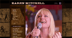 Desktop Screenshot of karenmitchellmusic.com